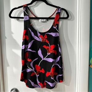 Ava Sky Tank Zane in Black Iris